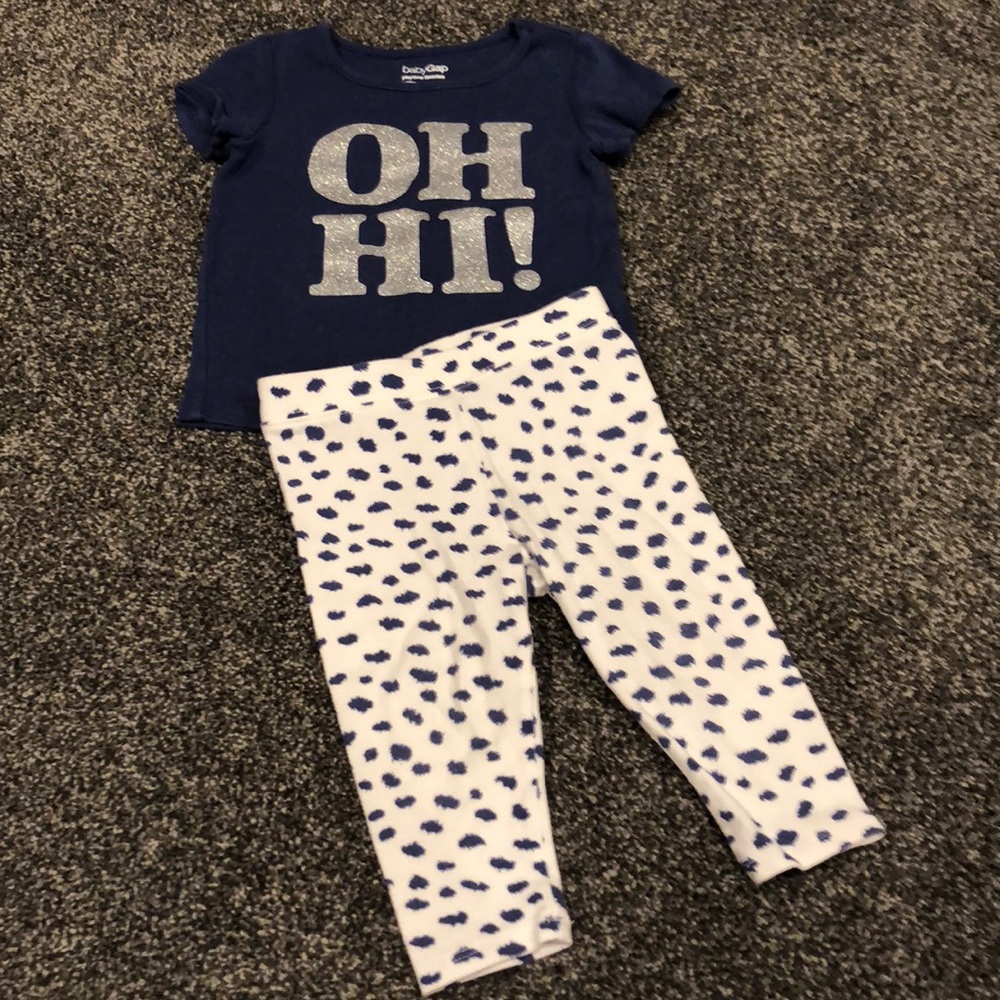 baby GAP 2pc outfit